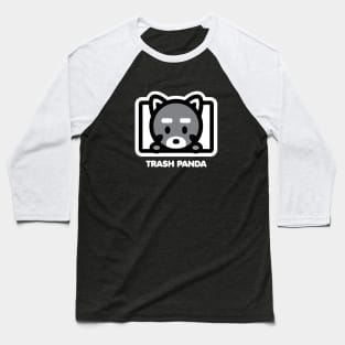 Raccoon Trash Panda Animal Lover Cute Mammal Paws Adorable Bambu Brand Baseball T-Shirt